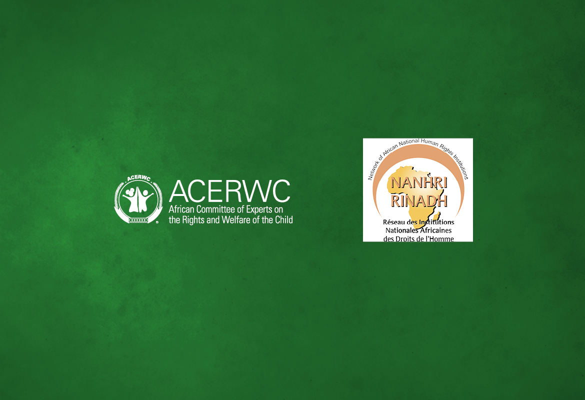 THE ONLINE REGIONAL SENSITIZATION WORKSHOP BY THE AFRICAN COMMITTEE OF EXPERTS ON THE RIGHTS AND WELFARE OF THE CHILD (ACERWC) AND THE NETWORK OF AFRICAN NATIONAL HUMAN RIGHTS INSTITUTIONS (NANHRI) 