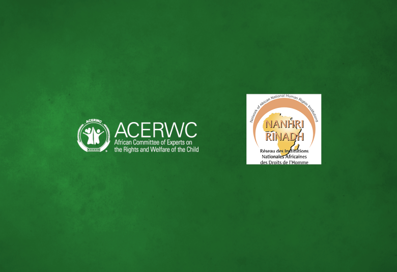 THE ONLINE REGIONAL SENSITIZATION WORKSHOP BY THE AFRICAN COMMITTEE OF EXPERTS ON THE RIGHTS AND WELFARE OF THE CHILD (ACERWC) AND THE NETWORK OF AFRICAN NATIONAL HUMAN RIGHTS INSTITUTIONS (NANHRI) 