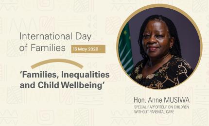 Statement of the Special Rapporteur on Children Without Parental Care on the International Day of Families_15-May-2026