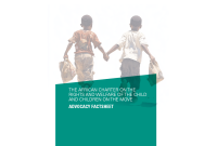 Advocacy Factsheet:  The African Charter on the Rights and Welfare of the Child and Children on the move